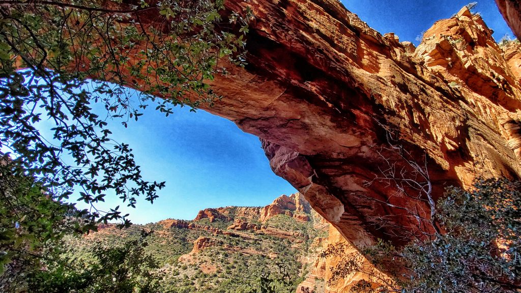 Fay Canyon Arch from Fay Canyon Arch. Yep, it’s an arch.